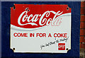 Old Coca-Cola sign, Dundonald