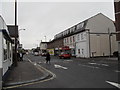 Looking from Spencer Street across Lyon Street West towards Phoenix Court