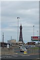 Blackpool Tower from Seasiders Way, Blackpool