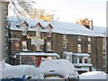 The Allendale Inn in the snow