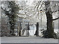 Side gate to Craigavon Senior High School - Portadown Campus