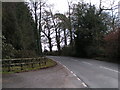 The road to Ottery St Mary from the old A30