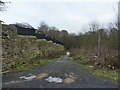 Footpath at Woodhey Farm