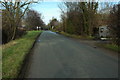 Road approaching Badsey