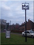 TQ9744 : Hothfield Village Sign by David Anstiss