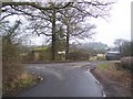 Road junction on Etchden Road