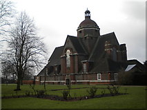 TQ2588 : Hampstead Garden Suburb Free Church, Central Square NW11 by Robin Sones
