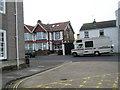 Looking from the town hall towards the Trevali Guest House