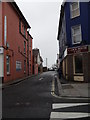 Looking from the High Street into Clock Walk