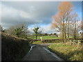 Road junction near Burcombe