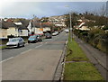 Looking north along Hawthorn Avenue, Newport