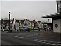 Approaching the junction of  Queensway and Crescent Road