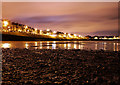 Ballyholme Beach at night