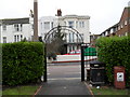 Looking from Steyne Gardens into West Street