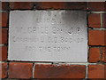 Foundation stone at  the Salvation Army hall in Bognor (2)