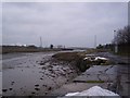 Saxon Shore Way near Milton Creek near the Eurolink Industrial Estate