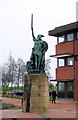 Statue of a Viking Warrior at County Hall