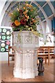 St Mary & St George, Hornsey, London N10 - Font