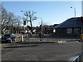 Traffic lights at the Tesco turning in Shottermill