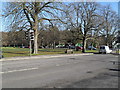 Looking from the B2131 at Shottermill across to the Co-op