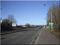 ST3486 : Queensway Meadows, approaching the Leeway roundabout, Newport by John Lord