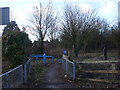 Celtic Way cycle track, Pye Corner, Newport