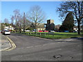 Looking from the B2131 towards St Christopher