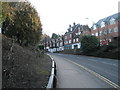 Looking up Lower Street towards Stricklands