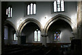 SP8493 : The north aisle, St Andrew's, Great Easton by Kate Jewell
