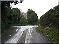 Junction of Ivy Cottage Hill with Way Hill