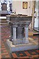 St Martin, Ruislip - Font