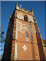SO7559 : Church tower, Martley by Philip Halling