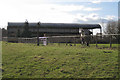 Barns and paddock, Manor Farm