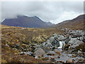 NG8959 : Waterfall on the Abhainn Coire Mhic Nòbuil by Nigel Brown