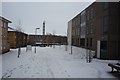 SE6250 : Alcuin College in Snow by DS Pugh