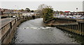 A bend in the river, Bridgend