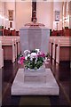 All Saints, Waltham Drive, Edgware - Font