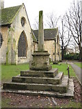 SO9422 : Preaching cross in Cheltenham by Philip Halling