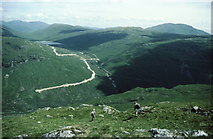 NN2117 : Descending from Beinn Bhuidhe to Glen Fyne by Russel Wills