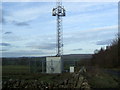 Telecommunications mast near Park Nook