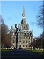 Fettes College from the west entrance