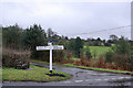 Signpost by the Coach and Horses