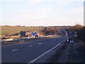 TR2051 : A2 Dual Carriageway heading towards Dover by David Anstiss