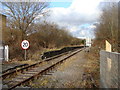 Derelict platform of the old GWR railway station, Ammanford