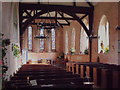 SU9503 : Interior of St. Mary's, Barnham, West Sussex by nick macneill