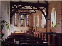 SU9503 : Interior of St. Mary's, Barnham, West Sussex by nick macneill