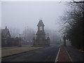 Sefton Park Gate on a winter day