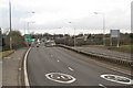 A45 westbound approaching Ryton Bridge