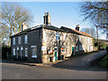 Cottages by the driveway to Hall Farm