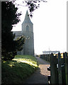 Path to All Saints church